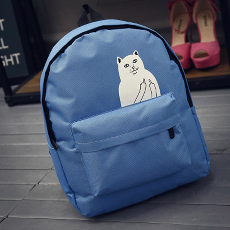 Heiße Verkäufe Campus weibliche Mädchen Damen Rucksack Teenager Tasche Tier Printed Rucksack Laptop