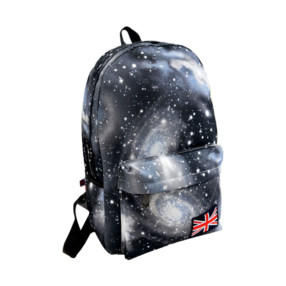 mode Multicolor Damen Leinwand Rucksack Stilvolle Star Universe Raum Rucksack Mädchen Schule Rucksack Mochila