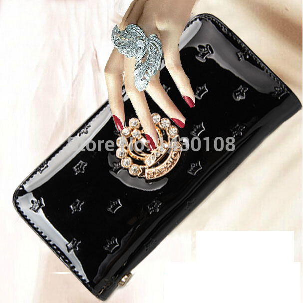 designer neue mode Damen Geldbörsen famous luxury brand top qualität pu Leder Strass dame Geldbörse
