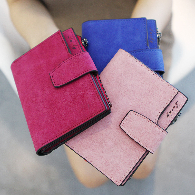 Mode Marke Handliche Kurze Brieftasche Damen Luxus Leder Kleine Kreditkarte Geld Brieftaschen Geldbörse Tasche