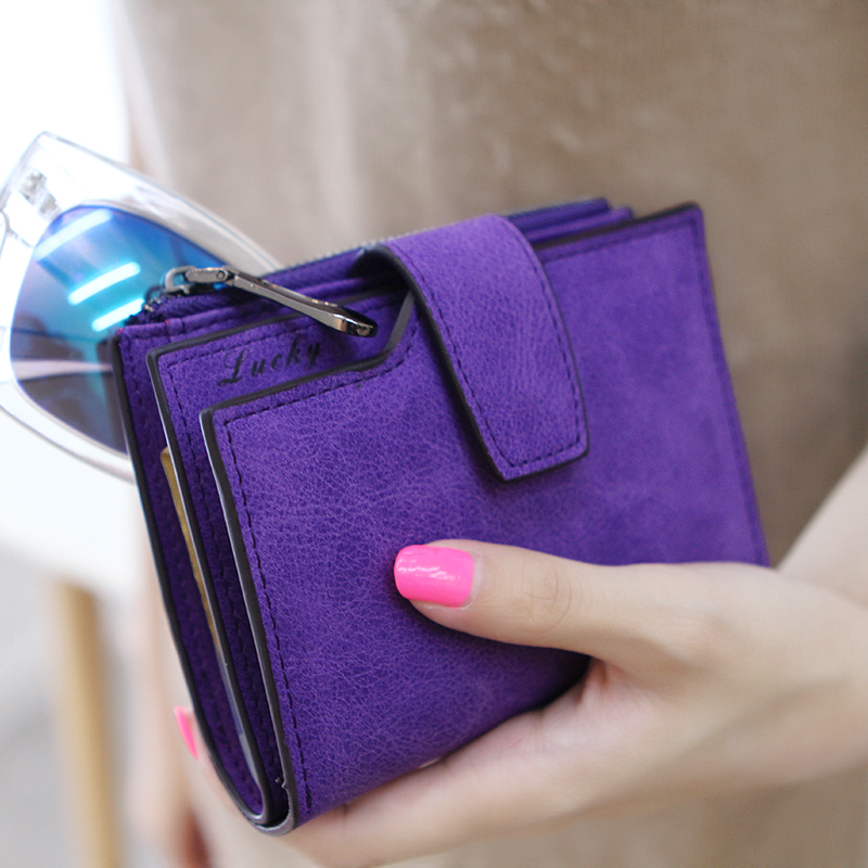 Mode Marke Handliche Kurze Brieftasche Damen Luxus Leder Kleine Kreditkarte Geld Brieftaschen Geldbörse Tasche