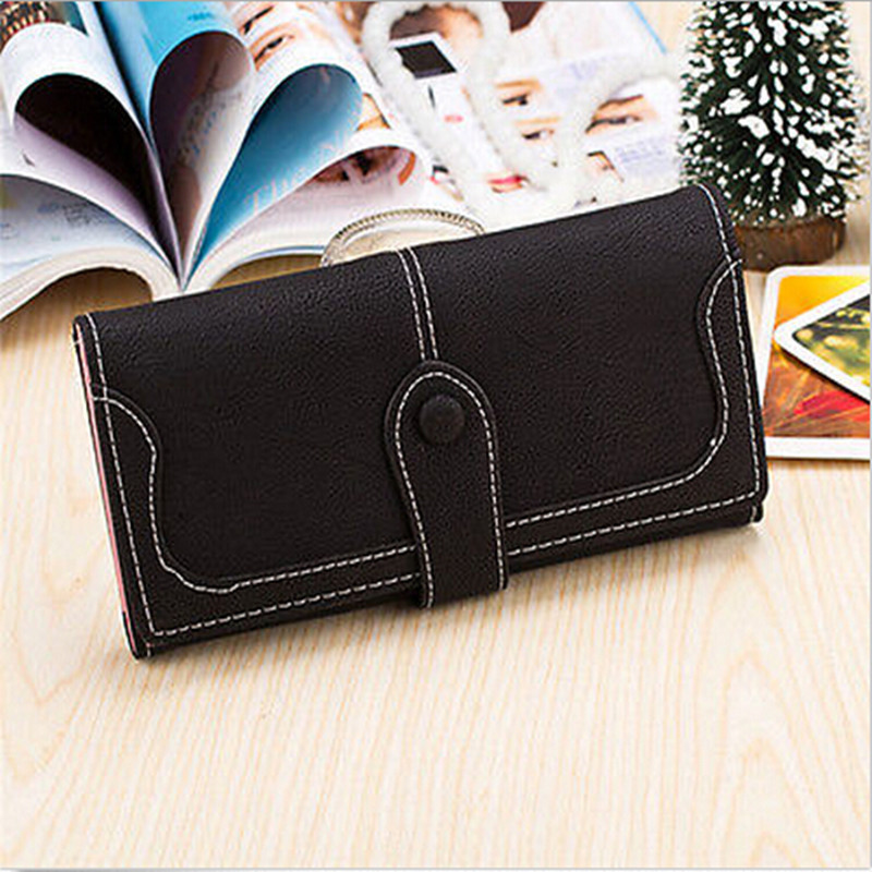 9 Farben Neue Damen Pu Lederne Handtasche Lange Beliebte mode Dame Geldbörse Handtaschen Kartenhalter Bags