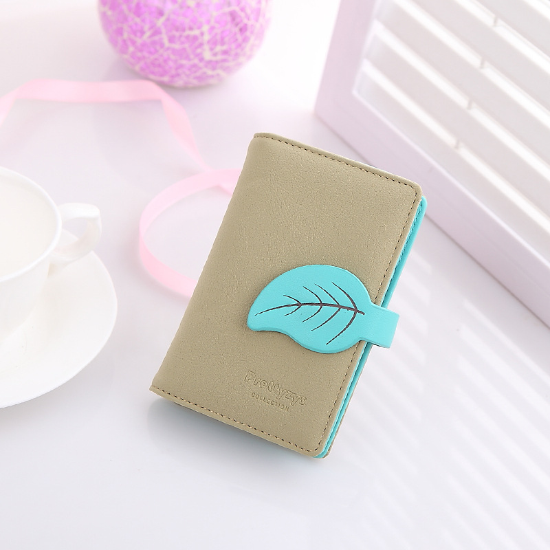 Neue Arrvial Mode Maple Leaf Kartenhalter Marke Angelegenheit PU Leder ID Halter Mädchen credid Karte Brieftasche