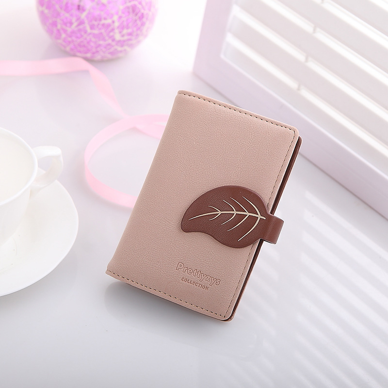 Neue Arrvial Mode Maple Leaf Kartenhalter Marke Angelegenheit PU Leder ID Halter Mädchen credid Karte Brieftasche