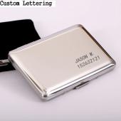 RFID Reise Karte Brieftasche Edelstahl Herren Damen Wasserdicht Business ID Kreditkarteninhaber Metallkarten