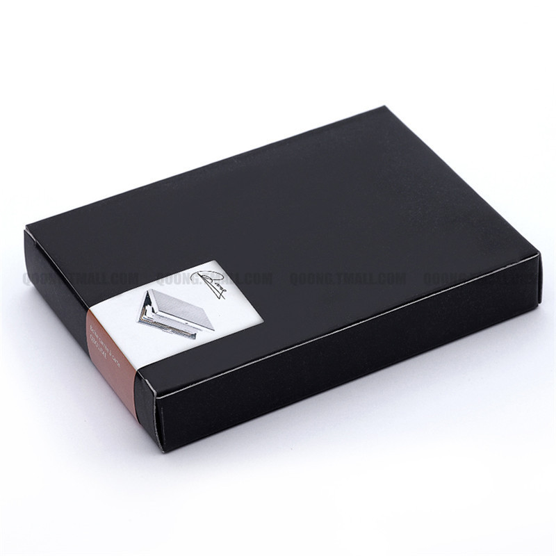 RFID Reise Karte Brieftasche Edelstahl Herren Damen Wasserdicht Business ID Kreditkarteninhaber Metallkarten