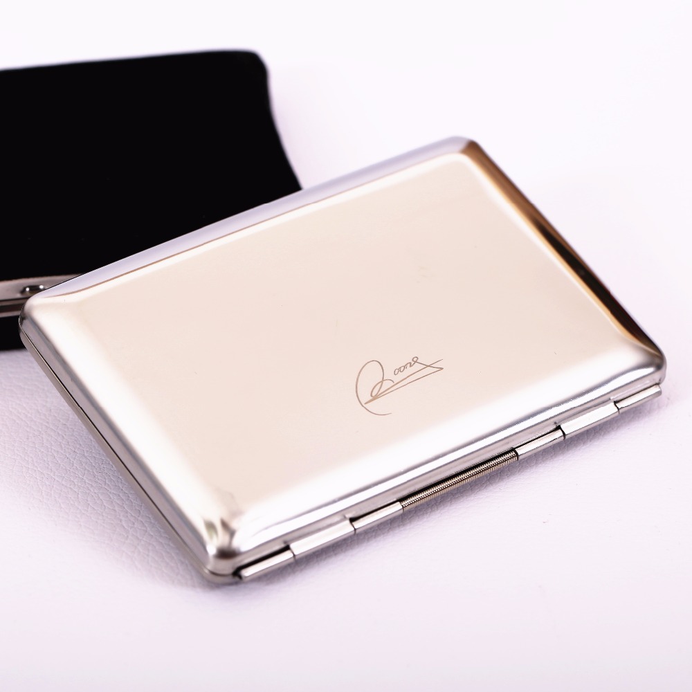 RFID Reise Karte Brieftasche Edelstahl Herren Damen Wasserdicht Business ID Kreditkarteninhaber Metallkarten