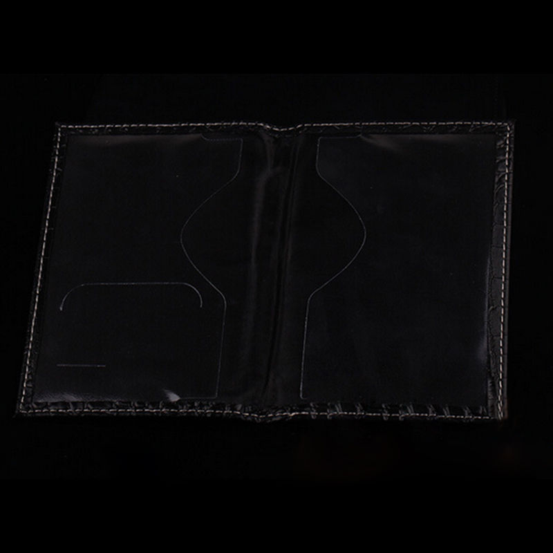 Passdecke Neue Ankunft Pu Leder Alligator Prägung Passort Halter Schutz Visitenkartenhalter