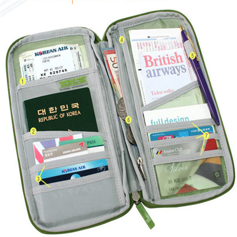 Neue Damen Herren Passport Kreditkarte ID Kreditkarte mappen barGeld halter organisator Tasche Brieftasche