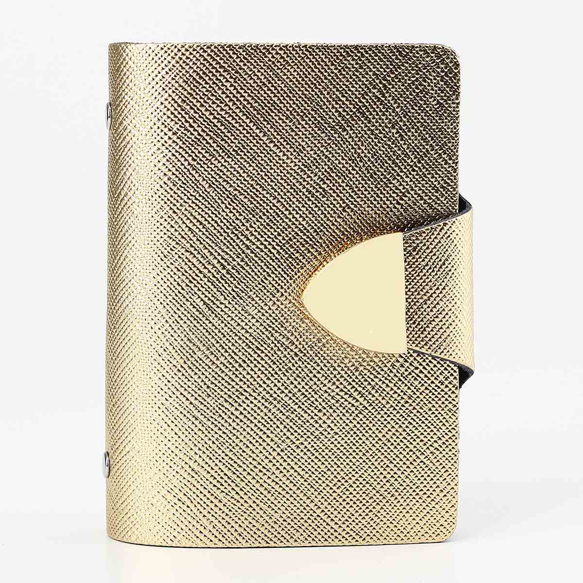 Hohe Qualität Neue Reise Textur Haspe Echtem Leder Visitenkarten ID Kreditkarten Tasche Halter 26 Slots