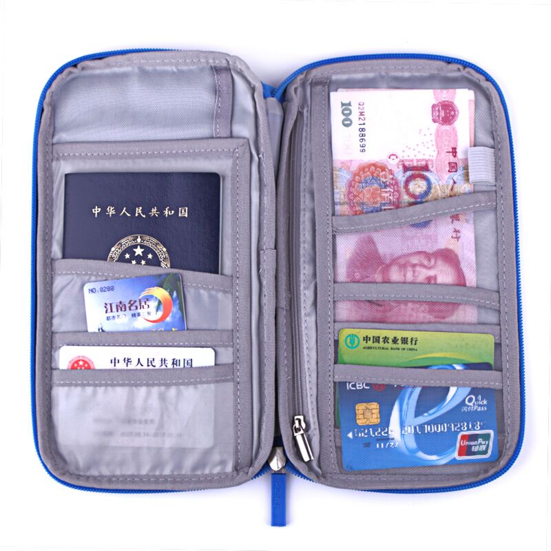 Neu Kommen Koreanische Stil Passport Wallet Travelus Polyester Karte Paket ID Halter Reise Aufbewahrungstasche