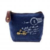 heißer Verkauf Retro Damen Mädchen Münztüte Geldbörse Wallet Card Geschenk Eiffelturm