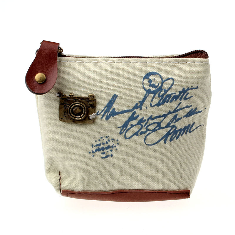 heißer Verkauf Retro Damen Mädchen Münztüte Geldbörse Wallet Card Geschenk Eiffelturm