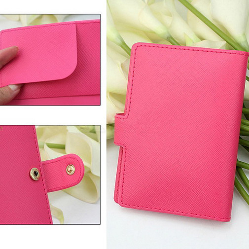 Damen Geldbörsen Bowknot Schnallen Passport ID Kreditkarteninhaber schützen Abdeckung Reise Marke neue