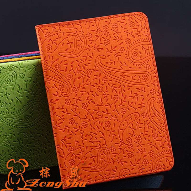 Neue  pu Leder pass halterabdeckung Luxus Reisepass fällen Fahrkarte beutel casual Pakete Tasche pass Tasche