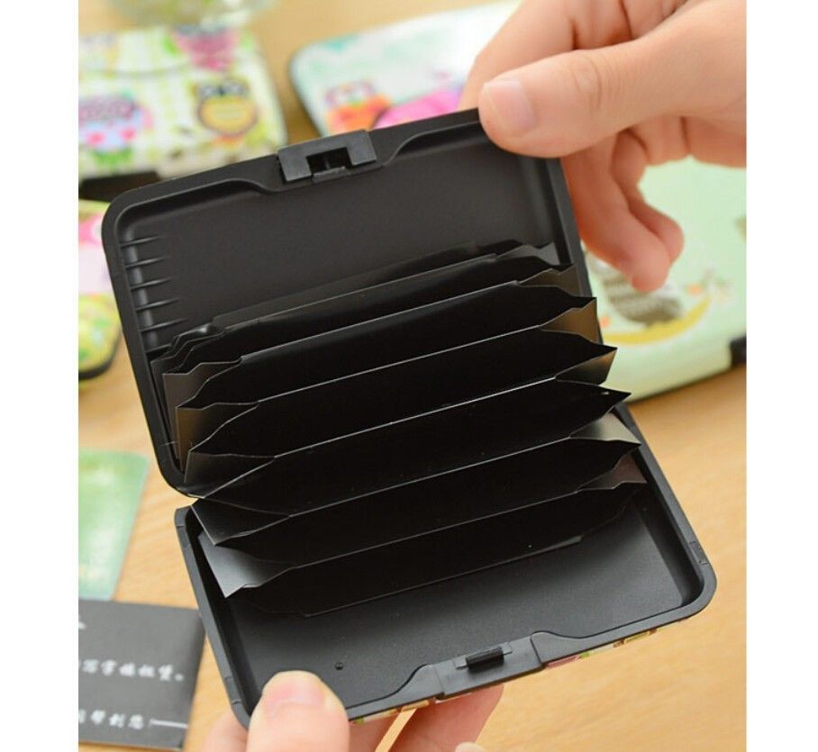 1 X Unisex Damen Herren Baby Niedlichen Cartoon Kunststoff Bank Kreditkarte Tasche Schöne Mode Eule ID Karten