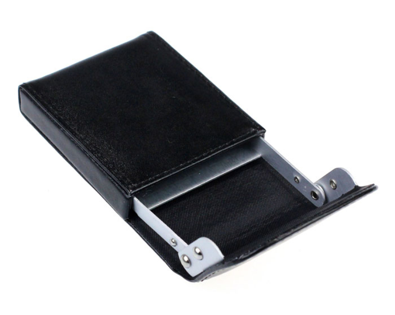 neue  mode Leder Firma id kreditkarte mini box Tasche Brieftasche inhaber