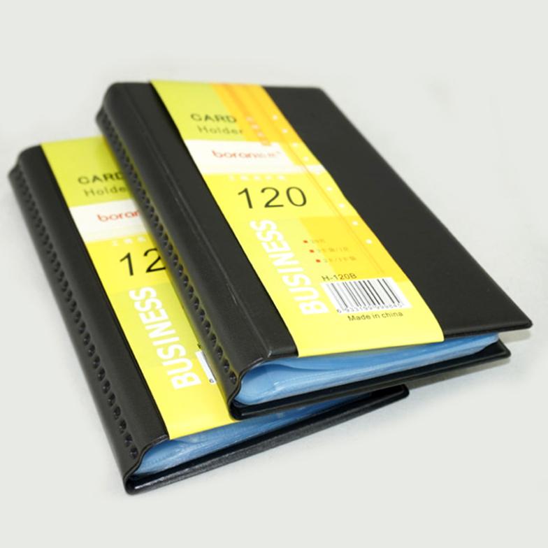 Tragbare 120 karten Leder Firma id kreditkarteninhaber Torhüter veranstalter book