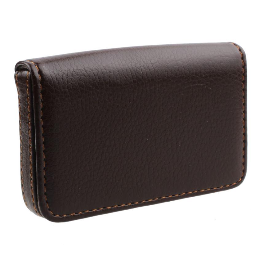 Tasche Leder etui exquisite magnetischen attraktive visitenkarte visitenkarte box inhaber