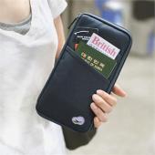 1 stück Unisex Reisepass Gutschrift Identifikation karten Cash Geldbörse Halter DokumentenTasche Handtasche