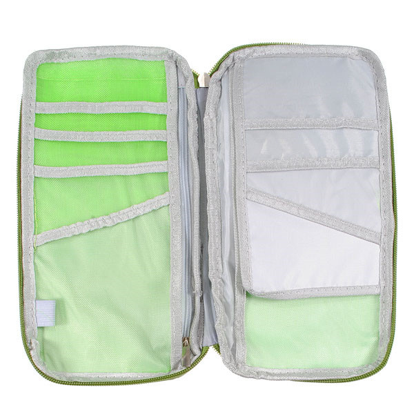 1 stück Unisex Reisepass Gutschrift Identifikation karten Cash Geldbörse Halter DokumentenTasche Handtasche