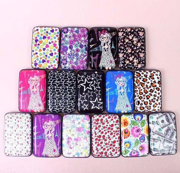 Herren Damen Wasserdichte ID Kreditkarte Business Brieftasche Halter Aluminum Pocket Case