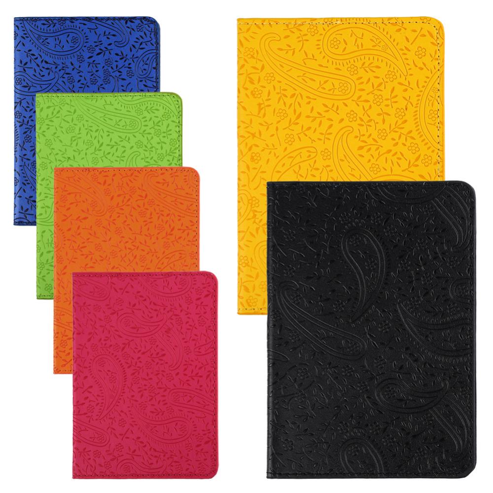 Neue Lavendel Reisepass Abdeckung PU Leder ID Visitenkarte Halter Reisen Tasche Brieftasche Ticket Beutel Packungen