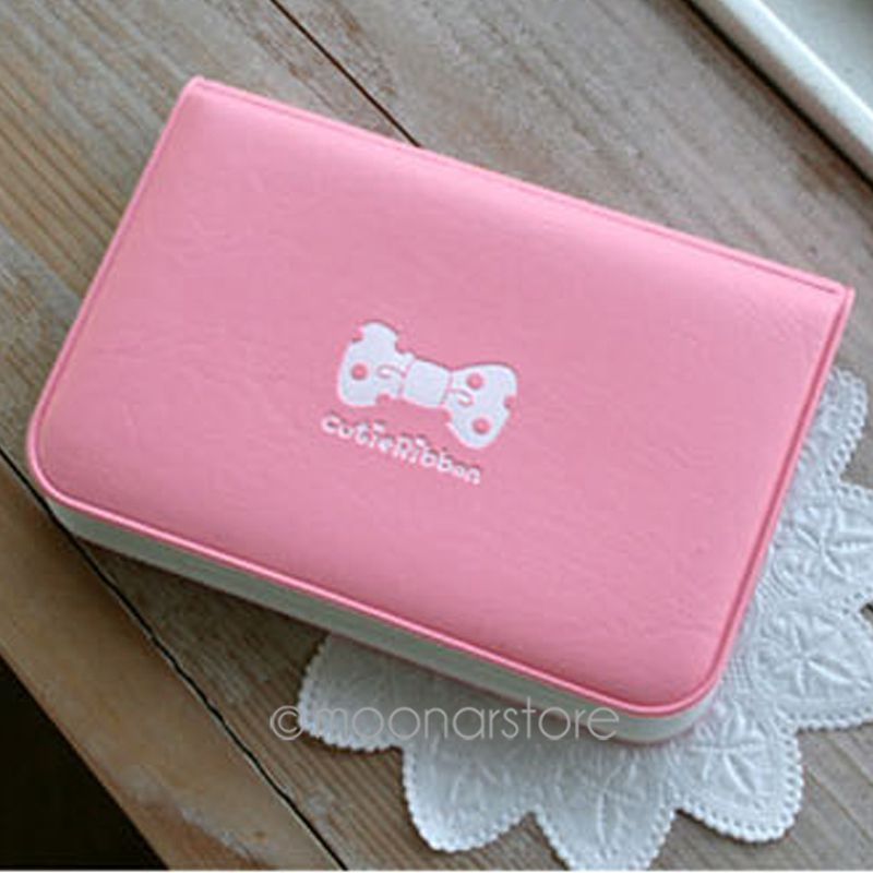 Korea Fashion Business Kreditkarteninhaber Taschen Leder Schnalle Scheckkartebeutel etui ID Karte Brieftaschen