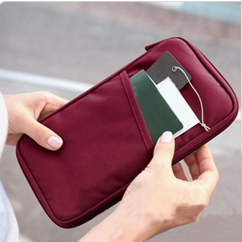 Reisepass Kredit ID Kartenhalter Cash Geldbörse Portemonnaie Mode