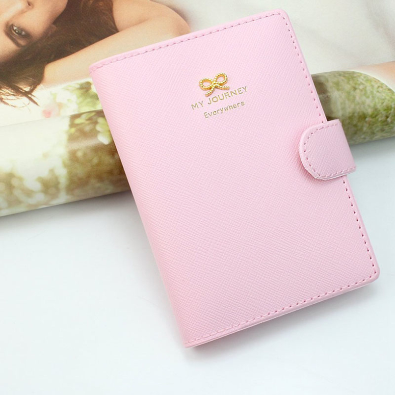 Ausgezeichnete Qualität Neue Leder Damen Schnallen Reisepass Paar Modelle Damen Reisepass Abdeckung Kartenhalter