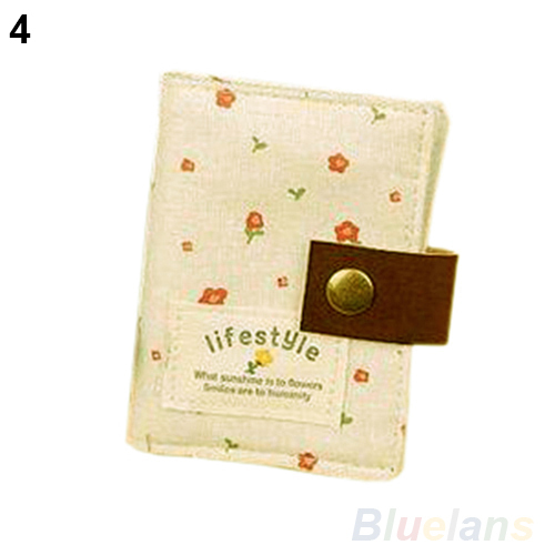 US Slot Floral Gutschrift Identifikation karten Geldbörse Halter Pouch Münztüte Lagerung für Damen