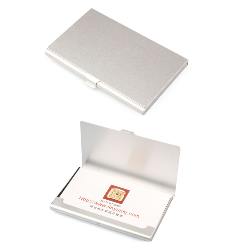 Ausgezeichnete Qualität Top Marke Business ID Kreditkarteninhaber Brieftaschen Pocket Case Kreative Aluminium Metal
