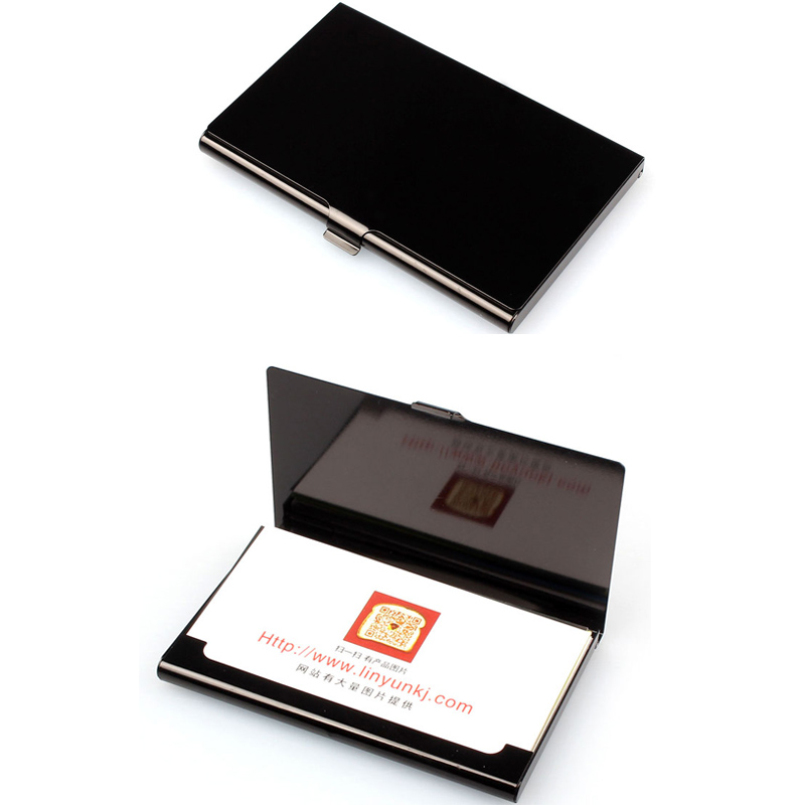 Ausgezeichnete Qualität Top Marke Business ID Kreditkarteninhaber Brieftaschen Pocket Case Kreative Aluminium Metal