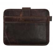 Marke Neue Slim Kreditkarte Halter Mini Geldbörse Herren Leder ID Handtasche Tasche Pouch