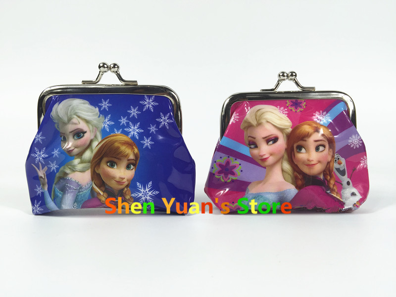 1 stück Geldbörsen Elsa Anna Olaf Platz Haspe PVC Münze Geldbörse Mädchen Snow Queen elsa Brief