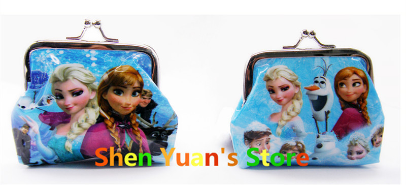 1 stück Geldbörsen Elsa Anna Olaf Platz Haspe PVC Münze Geldbörse Mädchen Snow Queen elsa Brief