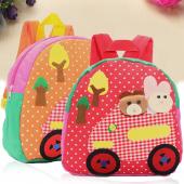 Heißer Leinwand Schultaschen für Kinder Hight Qualität Kleine Kleine Baby Kindergarten Taschen Tier