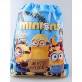 Neue Stil Despicable Me   Minions Kinder Cartoon Kordelzug Kinder Rucksäcke Nette Schultaschen Mochila Infantil