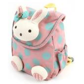 einzelhandel Tier design kinder jungen mädchen 3D niedlichen kaninchen Schultasche anti verlorene Rucksack kinder