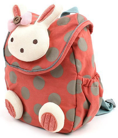 einzelhandel Tier design kinder jungen mädchen 3D niedlichen kaninchen Schultasche anti verlorene Rucksack kinder