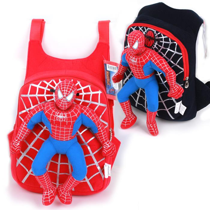 Nette Neue 3D Spiderman Schultasche Rucksack Jungen Kinder Kinder Cartoon Schultaschen Rucksäcke Baby Kind Escolar