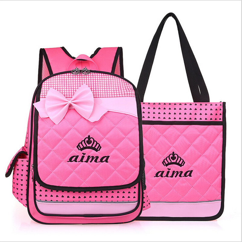 Hot Fashion Kinder Schultaschen Für Mädchen Hochwertigen NylonTasche Rucksack Schule Rucksäcke Kind Tasche