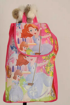 Kinder Cartoon Schultaschen Hallo Kitty Big Hero 6 Minion Dora Sofia vlies Kordelzug Taschen Rucksack kinder Schultasche