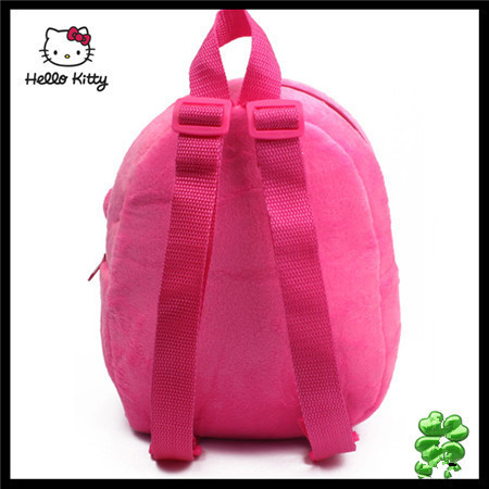 Hot 1 2 jahre alte kleine kinder plüsch Hallo Kitty bogen Rucksack Kind baby mädchen nette vorschule