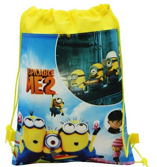 Kinder Schultasche cartoon Rucksäcke kind mochila infantil kind Tasche kleine gelbe mann Rucksäcke Schultasche