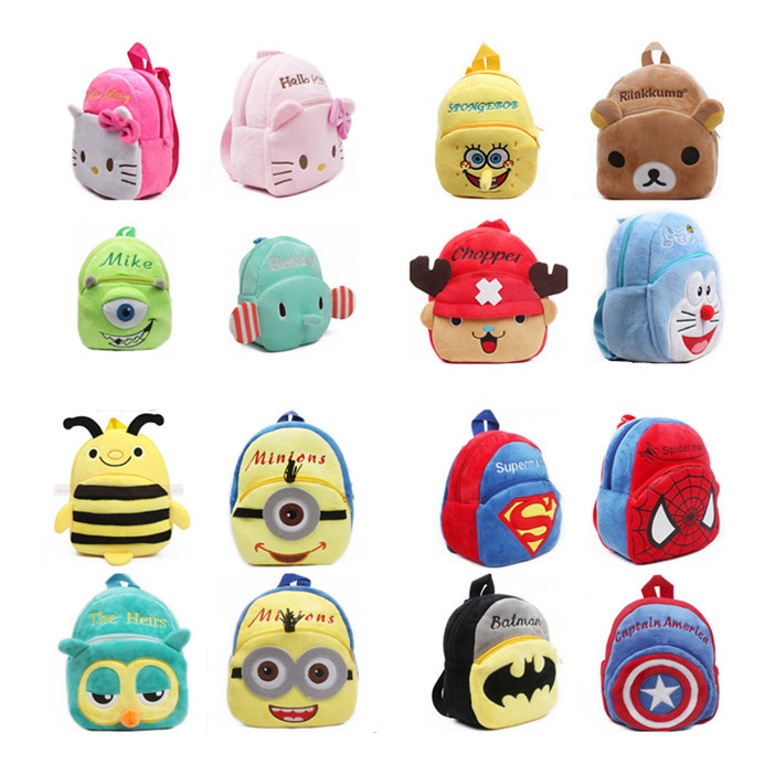 Mochila kinder geschenke kindergarten jungen Rucksack Plüsch baby kinder Schultaschen design kind mädchen