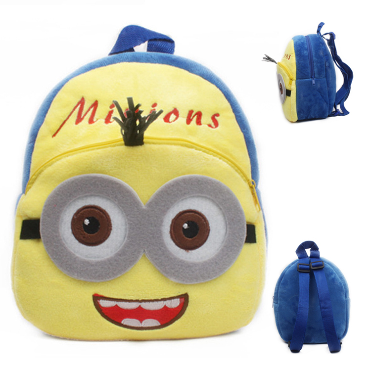 Neue nette cartoon kinder plüsch Rucksack spielzeug mini schulranzen kinder geschenke kindergarten jungen mädchen