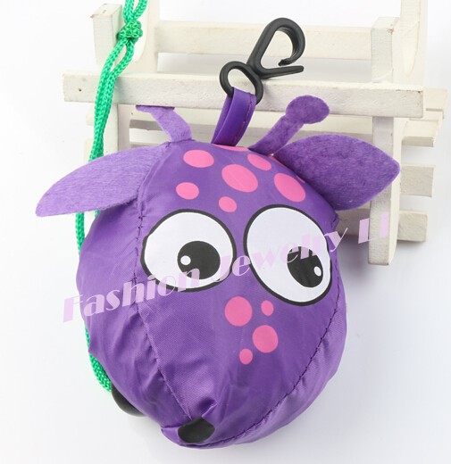 MIC 7 Farben Nette Deer Tier Faltbare Eco Wiederverwendbare Einkaufstaschen 39,5X38 CM