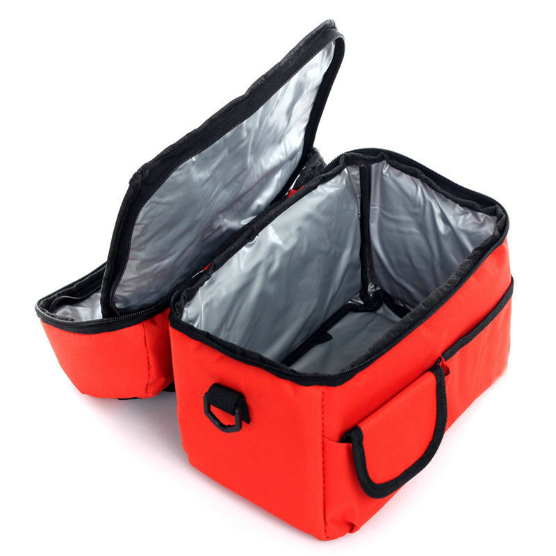 8L Platz Thermische Tasche Damen Herren Lunchpaket Kühler Strahl Port Lunchbox Dame Handtasche Kinder