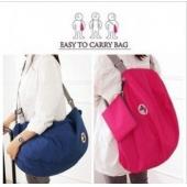 Freies Verschiffen 3 Way verwenden gute qualität Nylon Einkaufstasche folding Stroage Tasche Umhängetasche